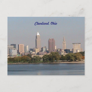 Cleveland Ohio, carte postale Lakefront