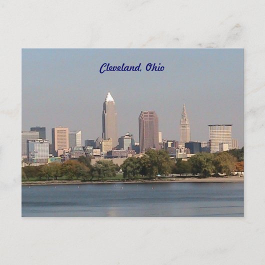 Cleveland Ohio, carte postale Lakefront (Devant)