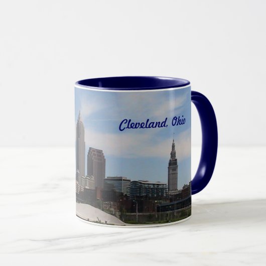 Cleveland, Ohio Custom Mug (Devant droit)