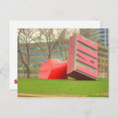 Cleveland Ohio Free Stamp Briefkaart (Voorkant / Achterkant)