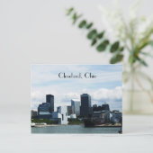 CLEVELAND OHIO, LAKE ERIE SHORE carte postale (Debout devant)