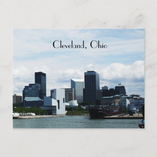 CLEVELAND OHIO, LAKE ERIE SHORE carte postale (Devant)