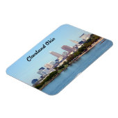 Cleveland, Ohio Lake Skyline Magnet (Côté Gauche)