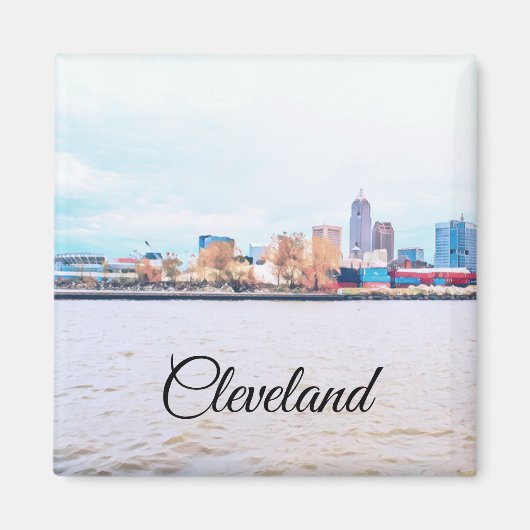 Cleveland Ohio Magnet (Devant)