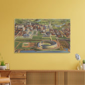 Cleveland, Ohio - Municipal Canvas Afdruk (Insitu (Woonkamer))