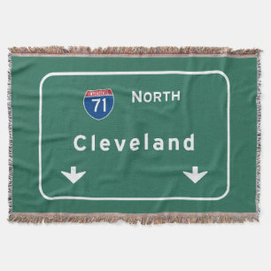 Cleveland Ohio oh Interstate Highway Freeway : Deken