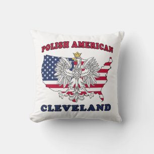 Cleveland Ohio Polish Eagle Kussen