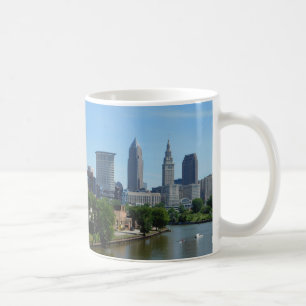 Cléveland Ohio River Skyline Mug