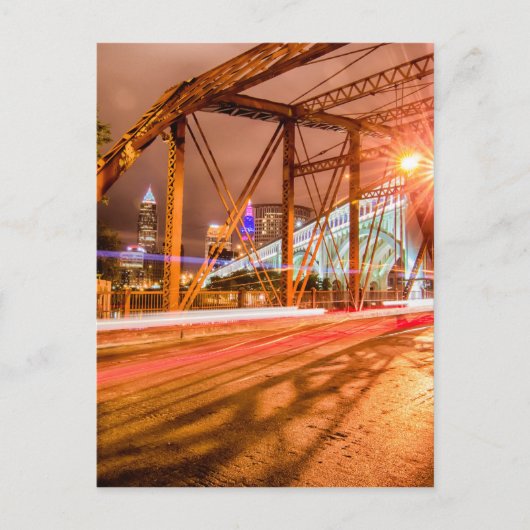 cleveland ohio skyline briefkaart (Voorkant)