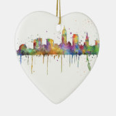 CLEVELAND, OHIO SKYLINE KERAMISCH ORNAMENT (Rechts)