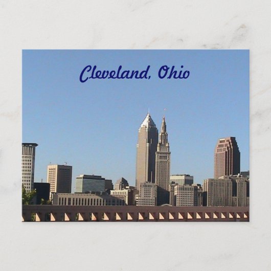 Cleveland, Ohio Summer Briefkaart (Voorkant)