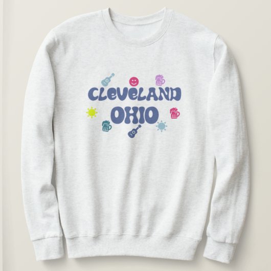 Cleveland Ohio Trui (Design voorkant)