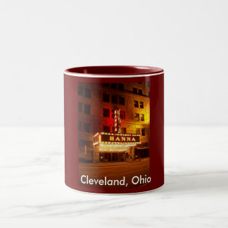 Cleveland, Ohio Tweekleurige Koffiemok