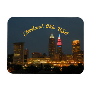 Cleveland Ohio USA (Curve) Magnet Magneet