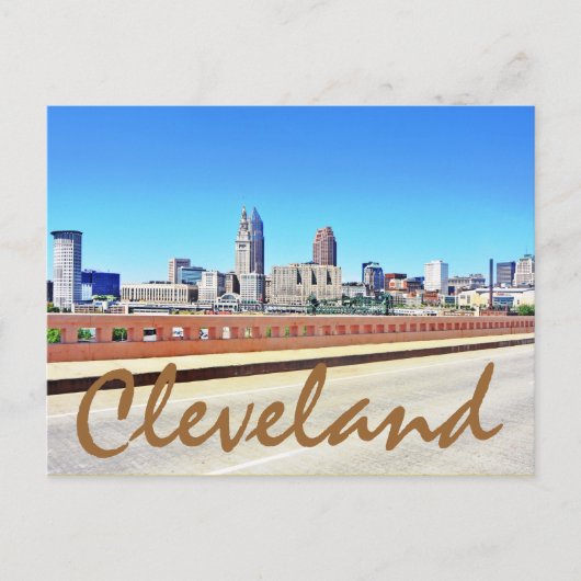 Cleveland, Ohio, VS Briefkaart (Voorkant)