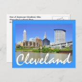 Cleveland, Ohio, VS Briefkaart (Voorkant / Achterkant)