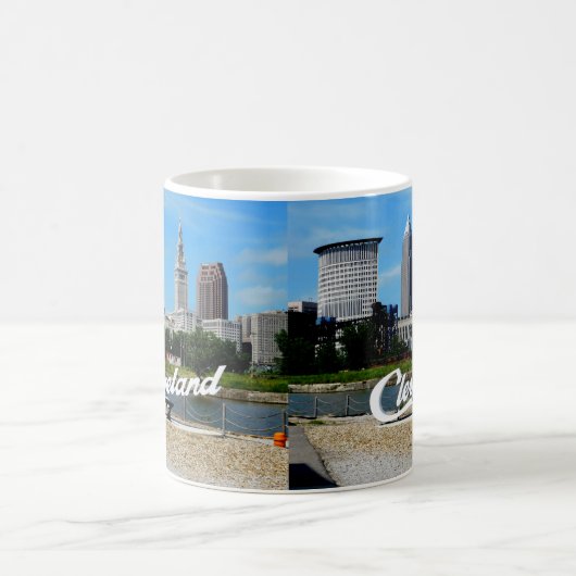 Cleveland RiverSide Skyline Mug (Centre)