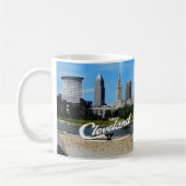 Cleveland RiverSide Skyline Mug (Gauche)