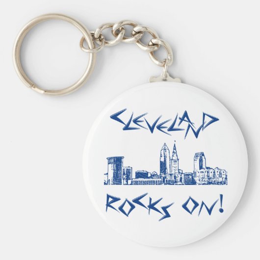 Cleveland Rocks. Sleutelhanger (Voorkant)