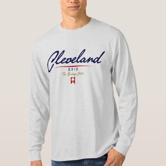 Cleveland Script T-shirt (Voorkant)