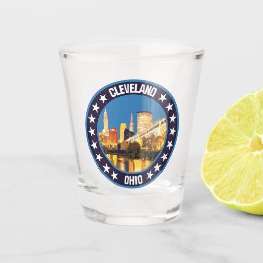 Cleveland Shot Glas (Voorkant)