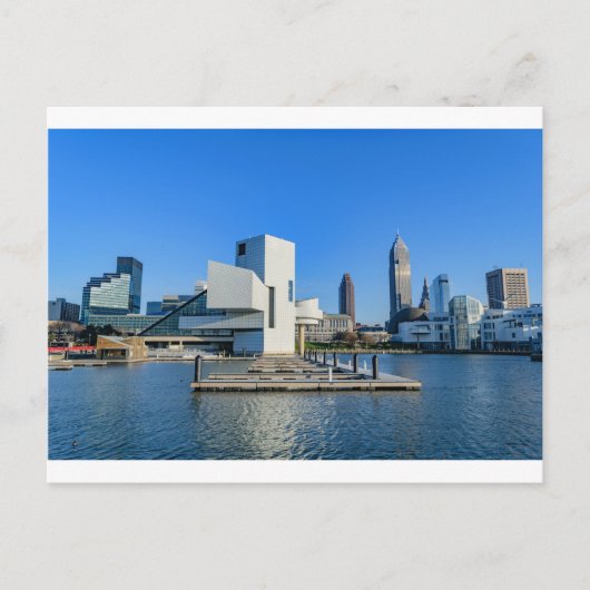 Cleveland Skyline Briefkaart (Voorkant)