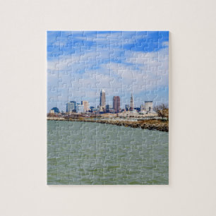 Cleveland Skyline Legpuzzel