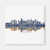 Cleveland Skyline Magneet (Voorkant)