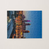 Cleveland Skyline op Sunset Legpuzzel (Horizontaal)