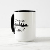 Cleveland Skyline Soccer Mug (Devant gauche)