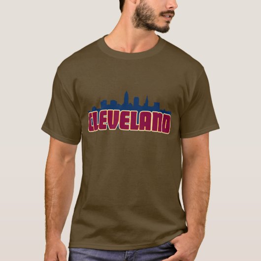 Cleveland Skyline T-shirt (Voorkant)