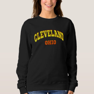 Cleveland State of Ohio Sporty Aesthetic Cleveland Trui
