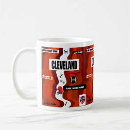 Cleveland Team ontwerp mok