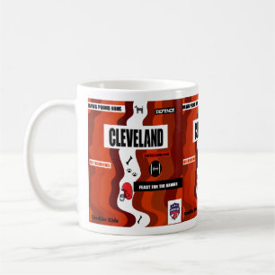 Cleveland Team ontwerp mok