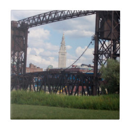 Cleveland - Terminal Tower (Bridge) Tile Tegeltje