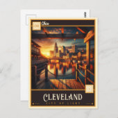 Cleveland, Verenigde Staten |  Briefkaart (Voorkant / Achterkant)