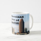 CLEVELAND VILLE DE CHAMPIONS mug (Devant droit)