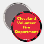 Cleveland Volunteer Fire Department Magnet (Recto/Verso)