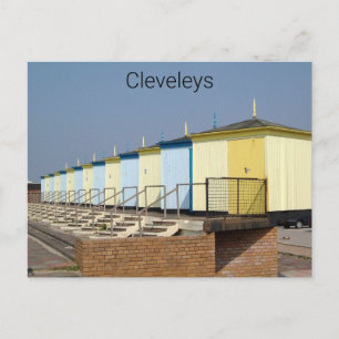 Cleveleys Beach Huts 2005 Briefkaart