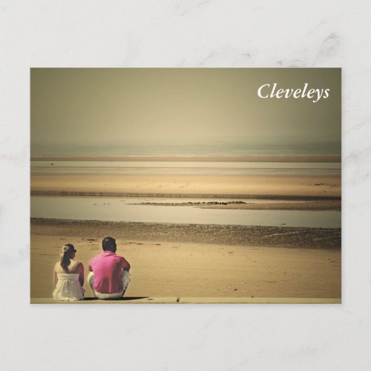 Cleveleys Briefkaart (Voorkant)
