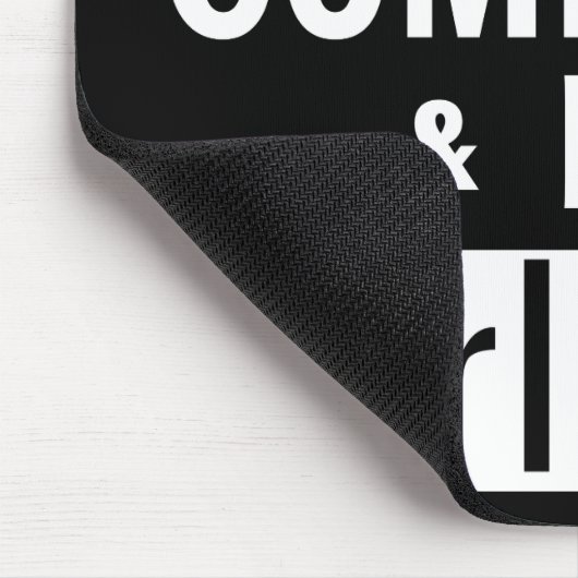 Clever Als u mijn computer aanraakt, knipt u Muismat (Hoek)