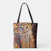 "Clever"-Canvas tas (Achterkant)