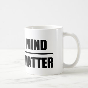 Clever Quote: Mind over materie Koffiemok