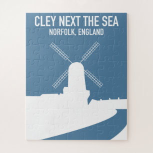 Cley naast de Zee reischeposter Legpuzzel