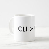 CLI > GUI KOFFIEMOK (Voorkant links)