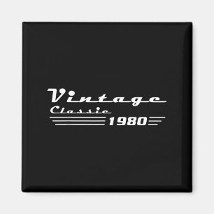 Clic 46 verjaardagsdecoraties mannen 46jr 1980 46s magneet