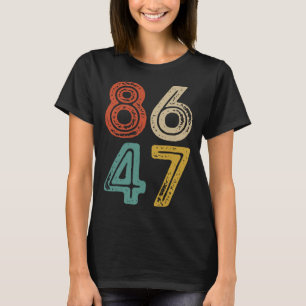 Clic 80s Style 8647 Anti Trump T-shirt