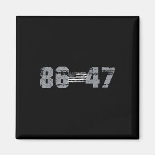 Clic 80s Style 86 47 Anti Trump 8647 _1 Magneet