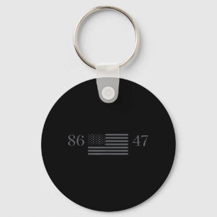 Clic  80s Style 86 47 Anti Trump 8647 _1 Sleutelhanger