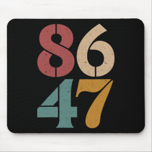 Clic  80s Style 86 47 Anti Trump Muismat